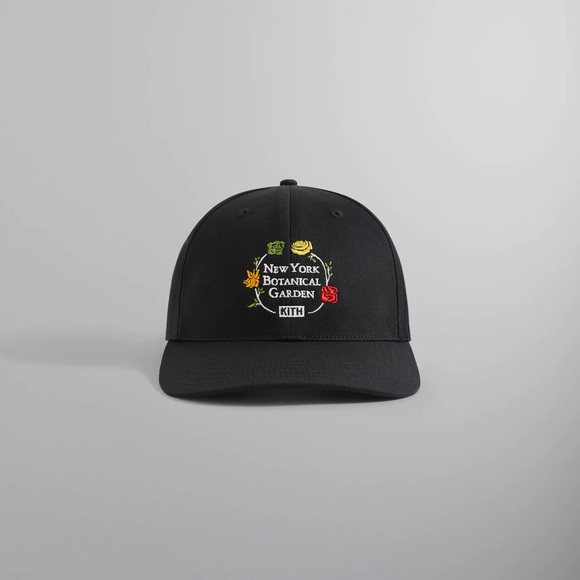 Kith Other - Kith x New York Botanical Garden Twill Aaron Cap • OS • Black